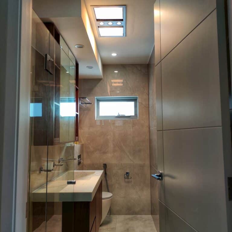 Rising Construction bathroom