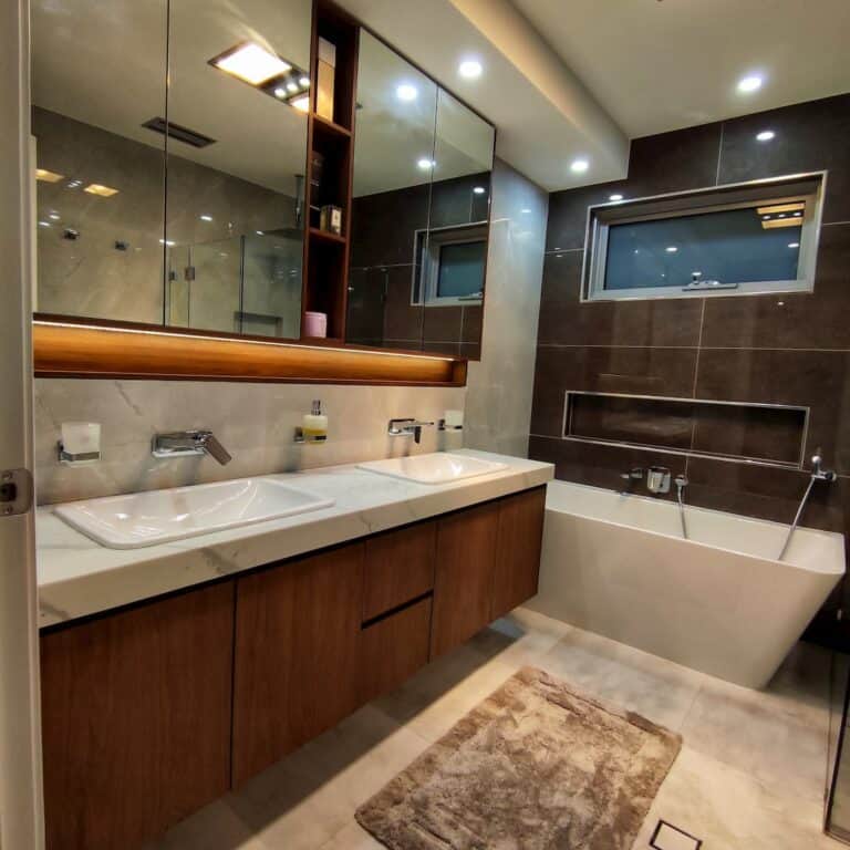 Rising Construction bathroom