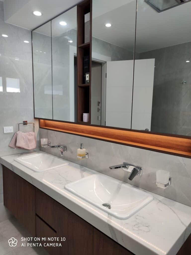 Rising Construction bathroom