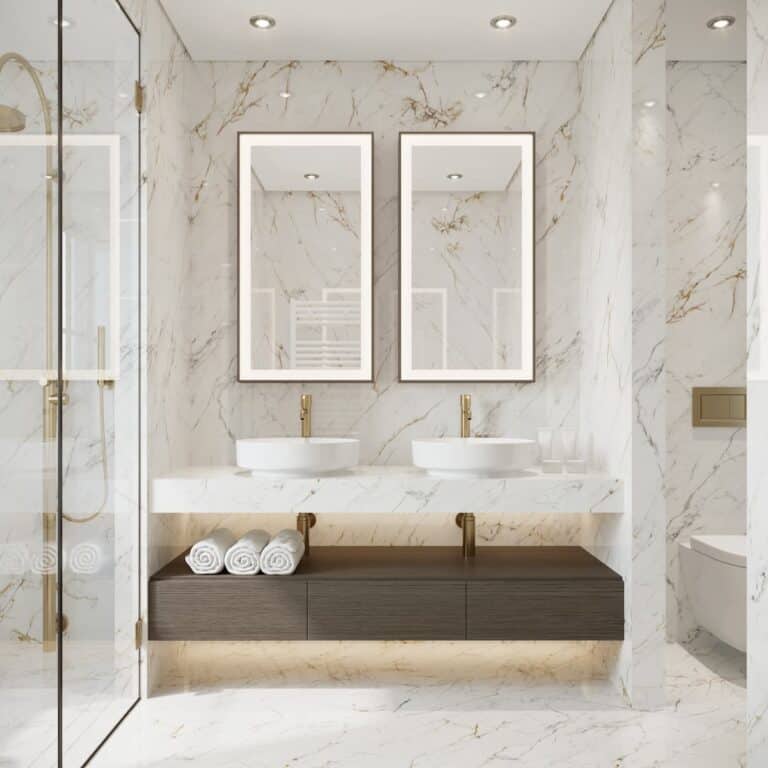 Rising Construction bathroom
