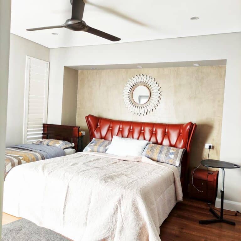 Rising Construction bedroom