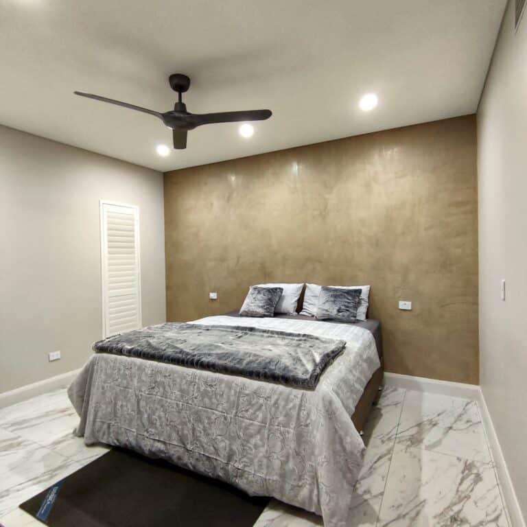 Rising Construction bedroom
