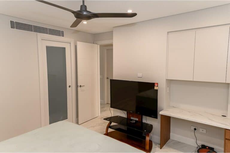 Rising Construction bedroom