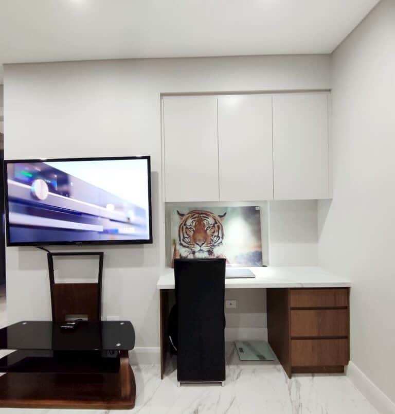 Rising Construction custom study desks
