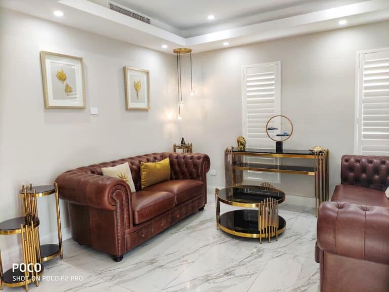 Rising Construction living room