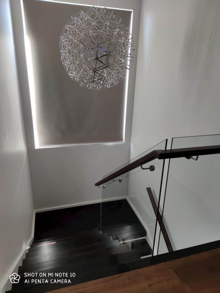 Rising Construction stairs