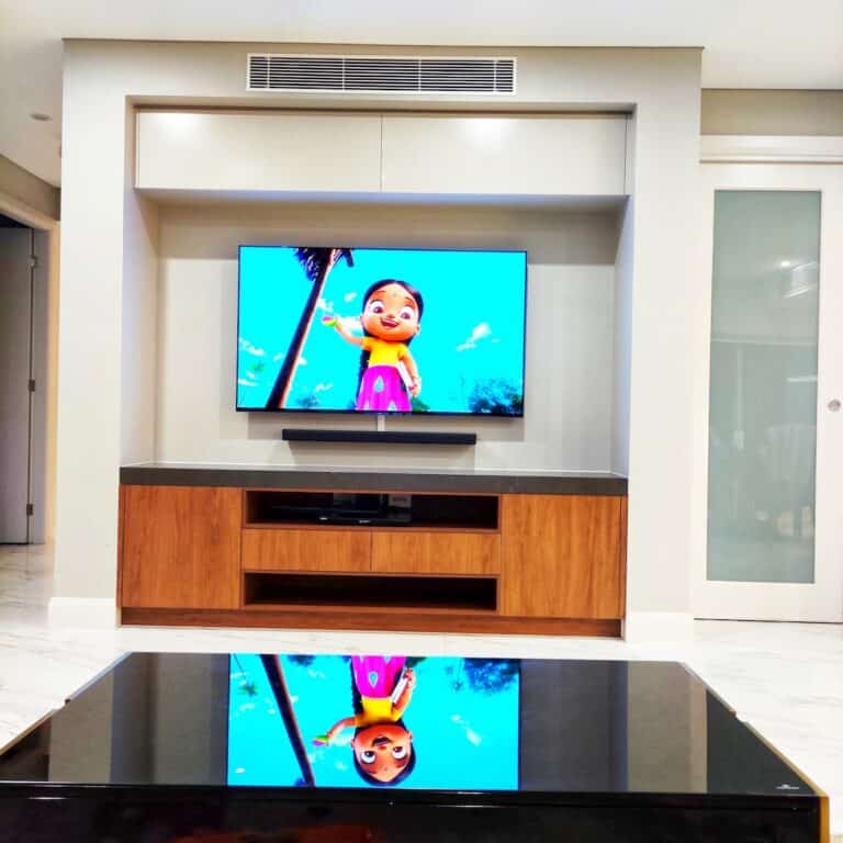Rising Construction living room