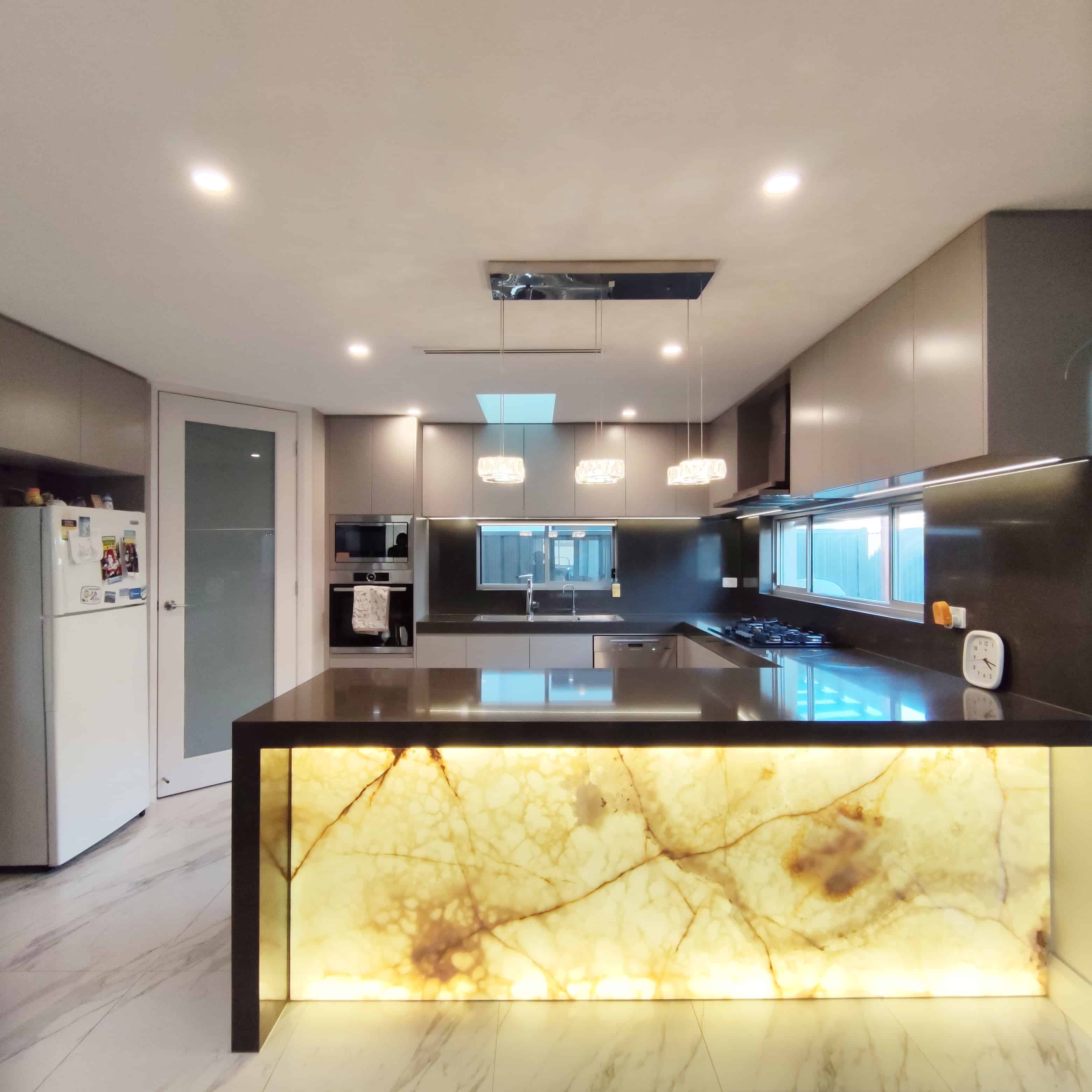 Rising Construction kitchen